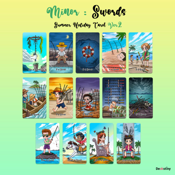 Summer Holiday Tarot V2 [PRÉCOMMANDE] – Image 7