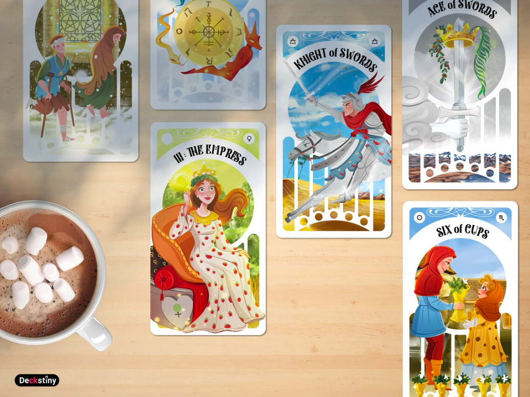 Desney Art Nouveau Tarot (Minimal Edition) – Image 5