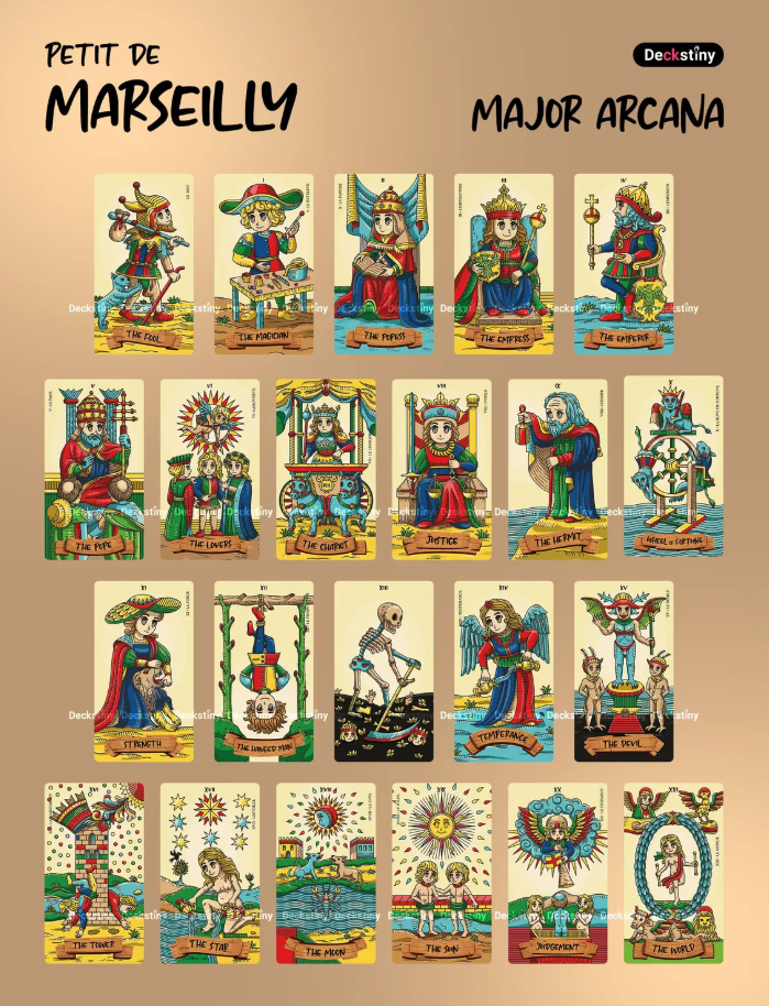 Tarot du Petit de Marseilly - 1ère édition 2025 – Image 7