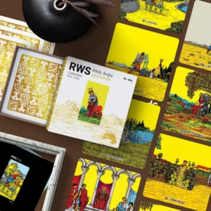 RWS Wide Angle Tarot : Gold Edition 80x80mm [PRECOMMANDE]
